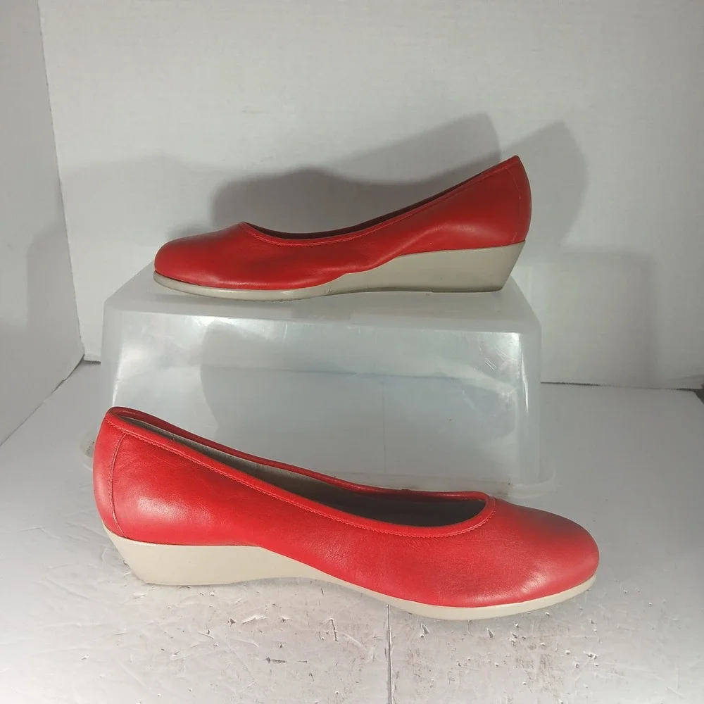Rockport leather wedge